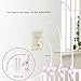 SHILOH Baby Crib Mobile Support Holder Arm Bracket Nut Screw Box Without Toys, White (Holder & Musical box)