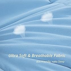 HOMBYS Oversized King Comforter 120x120 Lightweight