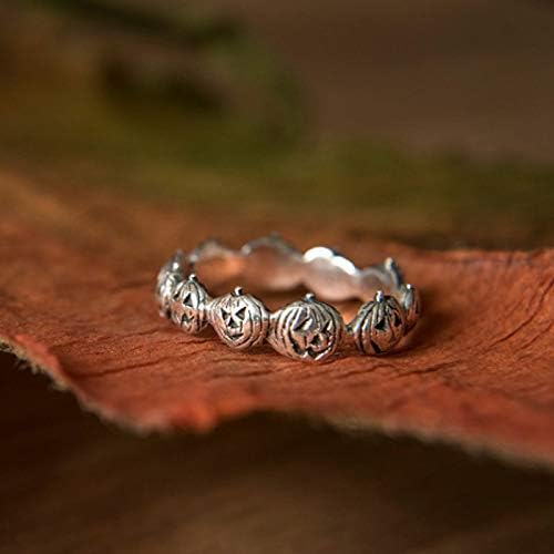 Ferrell Ring Circle Finger Hoop Pumpkin Fashion Jewellery for Women Lady Girl Halloween Party 9