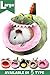 JanYoo Chinchilla Hideout Bed House Toys and Accessories Cage Cave Cute Cube Cup Hide for Bearded Dragon Ferret