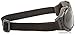 Bobster Bugeye 2 Interchangeable Goggles, Black Frame/3 Lenses (Smoked, Amber and Clear)