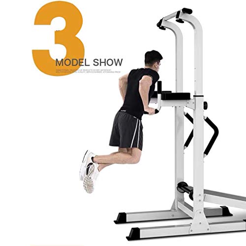 Fitness-Equipment-Dip-Station-Free-Standing-Pull-up-Bar-Stand-Power-Tower-with-Treadmill-Multi-Function-for-Home-Gym-660-Weight-Capacity