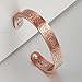 6.5'' Magnetic Copper Bracelets with 6 Magnets for Arthritis or your old lady old father old mother old man