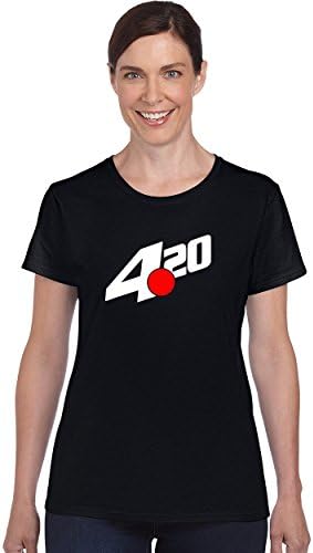 7-UP Parody | 420 T Shirt | Womens Black (X-Large)