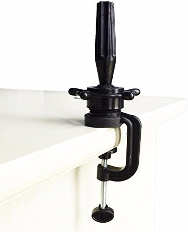LMHair New Adjustable Hair Salon Hairdressing Clamp Training Mannequin Head Holder Pro Salon Practice Styling Accessories (Black)