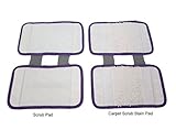 ESC Replacement Pads - carpet cleaning pad and scrub pad (2pc pack) for Shark Sonic Duo XTCRU500