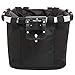 LIFAVOVY Bicycle Basket Folding Detachable Cycling Bag Easy Install Quick Released Pet Cat Dog Carrier Front Removable Bicycle Handlebar Basket Multi Purpose Black Bike Basket Carrier Picnic Shoppingthumb 2