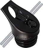 The Coldest Water Standard Size Mouth Hydro Sports Straw Cap Flip Top Lid - Multi-compatible with Standard Flask Mouth Size Stainless Steel Water Bottles