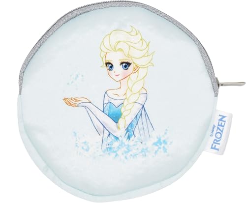 MORIPiLO ティッシュケース ディズニー アナと雪の女王 エルサ アート コレクション BY 中川翔子 小物入れ 可愛い グッズ 13x13cm ブルー 427039