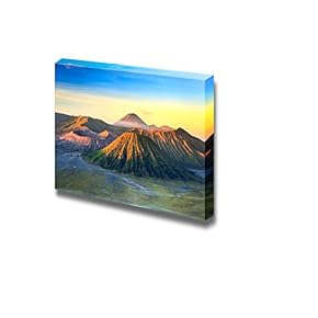 Beautiful Bromo Volcano Mountain Landscape in Tengger Semeru...