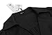 ACEVOG Women s Deep V Neck Elengant Bow Vintage Casual Evening Dress With Bow Belt Black Large