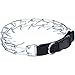 Coastal Pet Products 05592 BLK22 Titan Prong Dog Training Collar Neck Size Harnesses, Black/Chrome, 22" primary