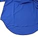 Dearlovers Women Deep V Neck Chiffon Casual Blouse Tops Shirt XX-Large Blue
