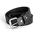 LIRISY Concealed Carry CCW Gun Belt | Buckle & Black Leather Holster Belt | Men's Tactical Belt 1 1/2-Inch