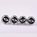 4 Pcs Separate Chrome LICENSE PLATE FRAME Bolt Screws For Mini Cooper
