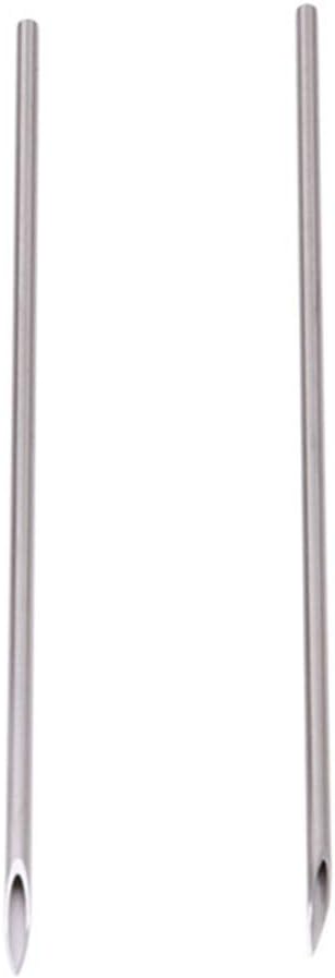 BAYY 10 pcs Tattoo Piercing Needles Medical Tattoo Needle for Navel Nose Lip Ear Piercing (18G)