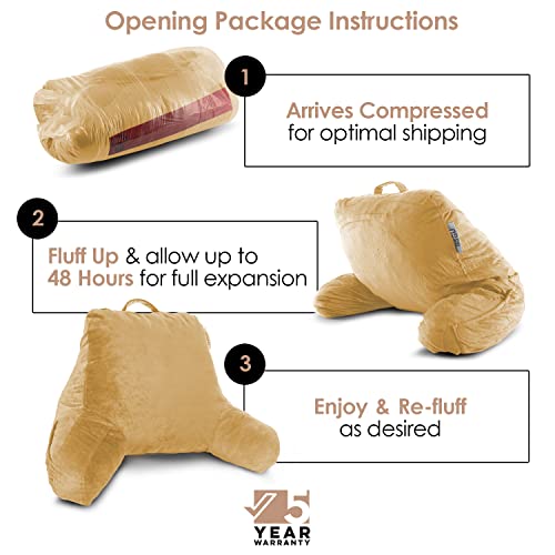 Nestl Reading Pillow for Kids, Small Bed Pillow, Back Pillow for