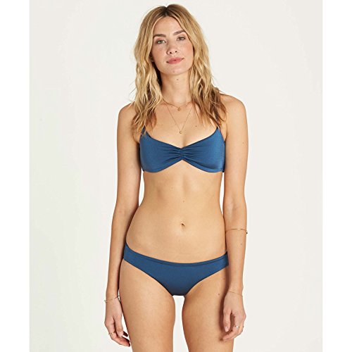 Billabong Women's Sol Searcher Crossback Bikini Top, Blue Bayou, M