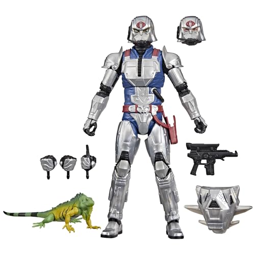 G.I. Joe Classified Series #168, Cobra Commander with Combat Armor, Collectible 6 Inch Action Figure with 7 Accessories