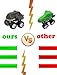 Apipi 8 Pack Pull Back Dinosaur Cars Toys - Christmas Gifts Toys for 2-9 Year Old Boys - Dinosaur Vehicles Toys with Big Tire Wheel for Kids Toddlers Party Supplies Favors