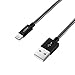 AUKEY Lightning Cable, 6.6ft Braided Nylon [Apple MFi Certified] for iPhone 7, 7 Plus, 6, 6S, 6 Plus, iPad Pro and More