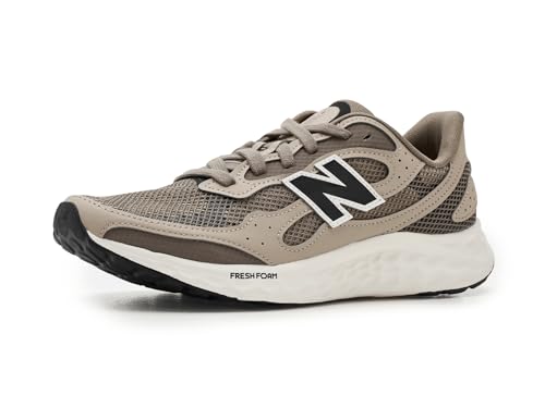 New Balance Men's Fresh Foam Arishi V4 Running Shoe, Thunder Brown/Stoneware, 8…