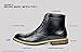 Bruno Marc Men's Bergen-01 Brown Leather Lined Oxfords Dress Ankle Boots - 9 M US