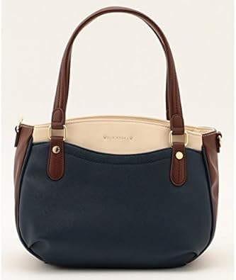 Amazon 組曲 Bag Kumikyoku Bag 再登場 小サイズ 2way コンフィ ショルダーバッグ ネイビー系8 F Kumikyoku Bag 組曲 バッグ レディースバッグ 財布