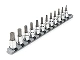 TEKTON 3/8 Inch Drive Torx Bit Socket Set, 12-Piece