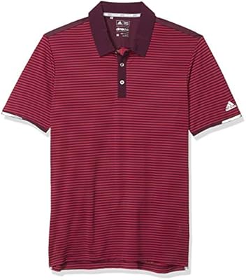 climachill tonal stripe polo shirt