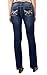 WallFlower Women's Juniors Luscious Curvy Stretch Denim Bootcut Jeans (30