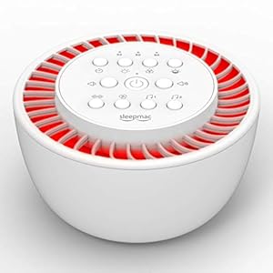 Sleepmac Sound Machine & Night Light – 36 Soothing Sounds; White Noise Machine for Baby, Kids, Adults; Multi-Color…