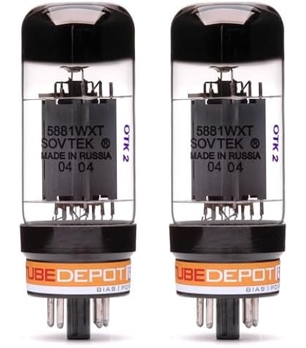Amazon.com: Sovtek 5881WXT / 6L6WGC Platinum Power Vacuum Tube