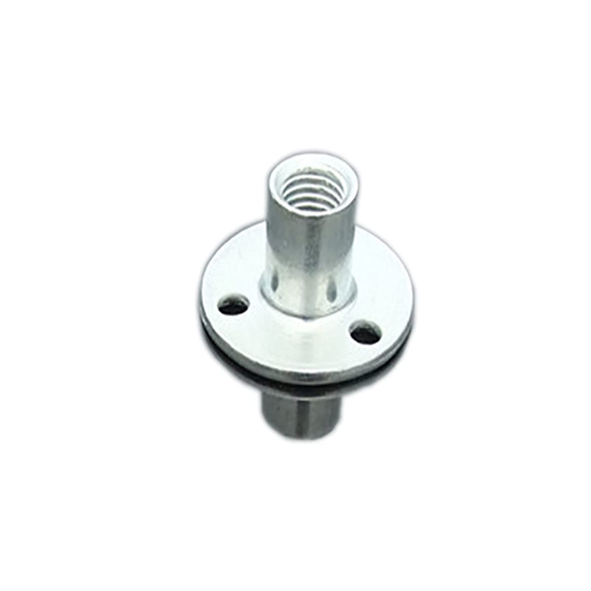 Flange Coupling Tee Nut Inner Thread Dia M12 Carbon Steel T-Nuts Flange Nut Thread Coupler Connectors D40mm x L25