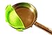 SIMPLE STRAINER - The Best Clip-on Green Silicone Pasta Strainer - Dishwasher Safe Colander Perfect For Draining Pasta, Vegetables, Potatoes, etc. - Universal Fit by Profectus Products