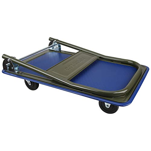 image for Olympia Tools 85-180 300LB Folding Rolling Flatbed Cart Hand Platform 