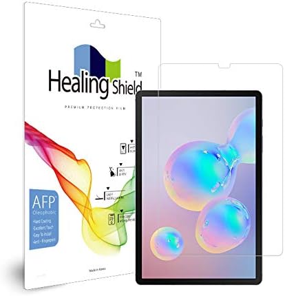 Healingshield Screen Protector Oleophobic AFP Clear Film Compatible for Samsung Galaxy Tab S6 [Front 1pc, Camera 4pc]