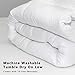 Extra Thick Fitted Mattress Topper - Full Size | Soft & Cooling Pillow Top Mattress Pad & Protector | Bed Topper for Back Pain, Straps Stretch 6