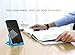 MoKo Phone/Tablet Stand, Foldable Tablet Holder Compatible with iPhone 16/Pro/Pro Max/Plus, iPhone 15/Pro/Pro Max/Plus, iPhone 14/Pro/Pro Max/Plus, iPhone 13/Pro/Pro Max/Plus, Blue