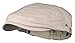 Men's Cotton Flat Cap Ivy Gatsby Newsboy Hunting Hat, Beige, One Size