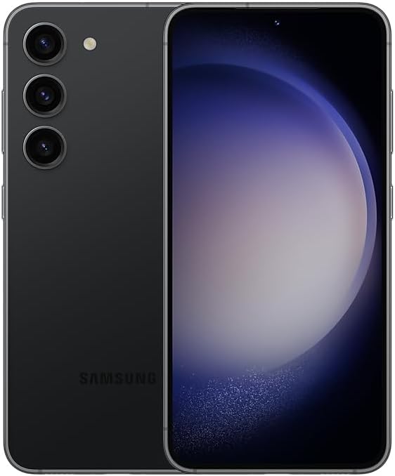 Samsung Galaxy S23 128GB 8GB RAM Black Android 13 5G USB-C (Renewed)