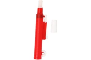 Pipette Pump 25ml Pipette Pumps for Disposable Plastic Glass Pipettes Red Pipette Filler Precise Liquid Dispensing with Ease