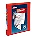 Avery Heavy Duty View 3 Ring Binder, 1" One Touch EZD Ring, Holds 8.5" x 11" Paper, 1 Red Binder (79170) primary