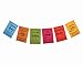 DharmaObjects Handmade Tibetan Affirmation Prayer Flags - Peace, Happiness, Courage, Love, Tranquility, Wisdom