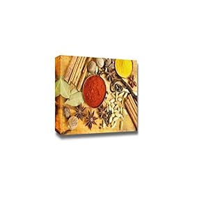 Various Spices Background