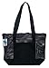 101SNORKEL Mesh Beach Tote Bag Black - Good for the Beach - 20 in X 15 in X 5 In
