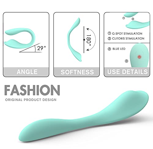 LEVETT Couples Vibrator Dual Motor Clitoral Stimulator & G-Spot Vibrating Adult Sex Toy with Remote Control 9 Vibrations Wearable Underwear Vibrator for Women and Couples