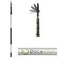 DocaPole 6 - 24 foot Extension Pole – Multi-Purpose Telescopic Pole for Window Cleaning, Gutter Cleaning, Hanging Christmas Lights – Bulb Changer and Paint Roller Telescoping Pole