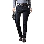 Men’ Fleece Lined Skinny Jeans Winter Slim Fit Thicken Warm Stretch Pants www.denim.fit