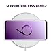 UrbanDrama for Galaxy S9 Plus Case, Slim Glitter Sparkle Bling Scratch Resistant Hard PC, Soft TPU Raised Edge Rubber Protective Case for Samsung Galaxy S9 Plus, S9 Plus, 2018 Released, Purple